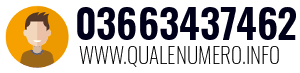 Numero di telefono 03663437462 03663437462