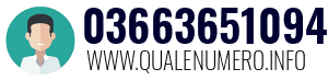 Numero di telefono 03663651094 03663651094