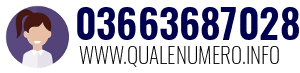 Numero di telefono 03663687028 03663687028