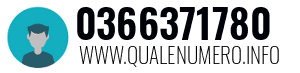Numero di telefono 0366371780 0366371780