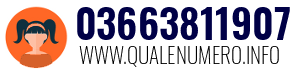 Numero di telefono 03663811907 03663811907