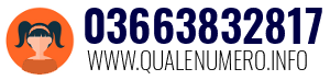 Numero di telefono 03663832817 03663832817