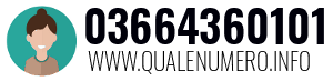 Numero di telefono 03664360101 03664360101