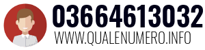 Numero di telefono 03664613032 03664613032