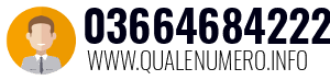 Numero di telefono 03664684222 03664684222