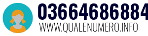 Numero di telefono 03664686884 03664686884