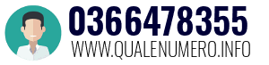 Numero di telefono 0366478355 0366478355