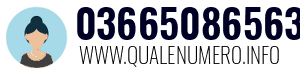 Numero di telefono 03665086563 03665086563
