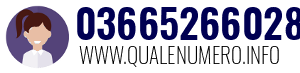 Numero di telefono 03665266028 03665266028