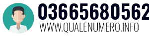 Numero di telefono 03665680562 03665680562
