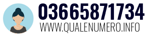 Numero di telefono 03665871734 03665871734