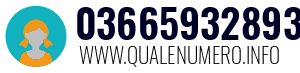 Numero di telefono 03665932893 03665932893