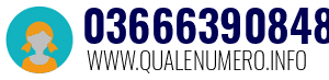 Numero di telefono 03666390848 03666390848