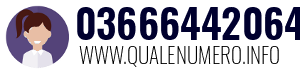 Numero di telefono 03666442064 03666442064