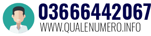 Numero di telefono 03666442067 03666442067