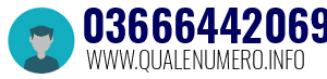 Numero di telefono 03666442069 03666442069