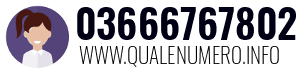 Numero di telefono 03666767802 03666767802