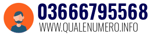 Numero di telefono 03666795568 03666795568