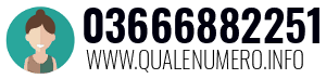 Numero di telefono 03666882251 03666882251