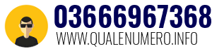 Numero di telefono 03666967368 03666967368