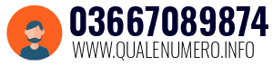 Numero di telefono 03667089874 03667089874