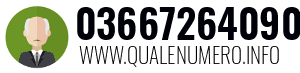 Numero di telefono 03667264090 03667264090