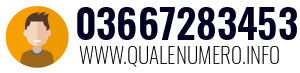 Numero di telefono 03667283453 03667283453