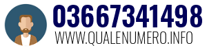 Numero di telefono 03667341498 03667341498