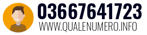 Numero di telefono 03667641723 03667641723