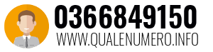 Numero di telefono 0366849150 0366849150