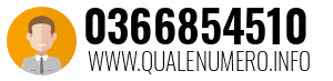 Numero di telefono 0366854510 0366854510