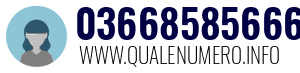 Numero di telefono 03668585666 03668585666