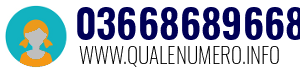 Numero di telefono 03668689668 03668689668