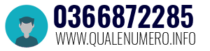 Numero di telefono 0366872285 0366872285