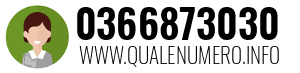 Numero di telefono 0366873030 0366873030