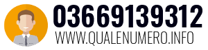 Numero di telefono 03669139312 03669139312