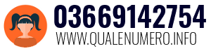 Numero di telefono 03669142754 03669142754