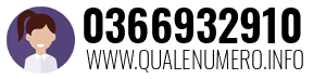Numero di telefono 0366932910 0366932910