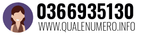 Numero di telefono 0366935130 0366935130