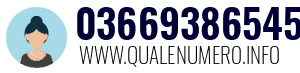 Numero di telefono 03669386545 03669386545