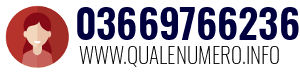 Numero di telefono 03669766236 03669766236