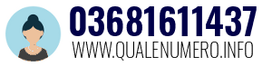 Numero di telefono 03681611437 03681611437