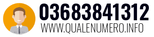 Numero di telefono 03683841312 03683841312