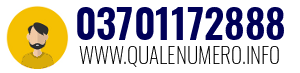 Numero di telefono 03701172888 03701172888