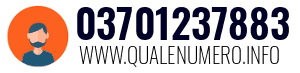 Numero di telefono 03701237883 03701237883
