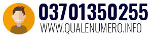 Numero di telefono 03701350255 03701350255