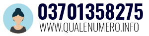 Numero di telefono 03701358275 03701358275