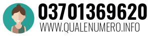 Numero di telefono 03701369620 03701369620