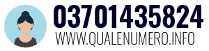 Numero di telefono 03701435824 03701435824