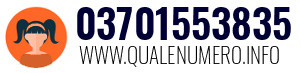 Numero di telefono 03701553835 03701553835